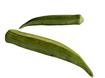 现代秋葵 蔬菜 食物