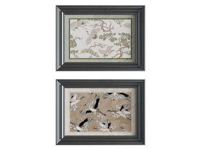 法式装饰挂画3d模型 法式装饰挂画