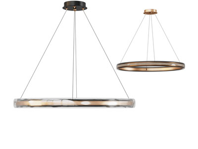 现代圆环吊灯3d模型 现代圆环吊灯