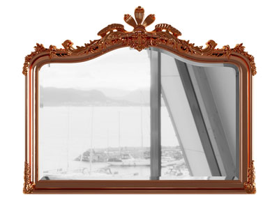 欧式装饰镜子 浴室镜 卫浴镜