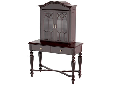 法式中古风玄关柜 边柜3d模型 法式中古风玄关柜 边柜