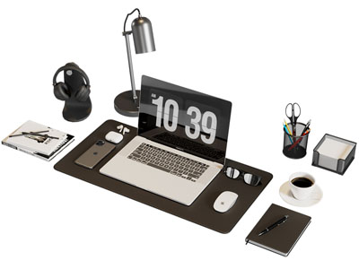 现代笔记本电脑台灯 笔筒 桌面摆件组合3d模型 现代笔记本电脑台灯 笔筒 桌面摆件组合