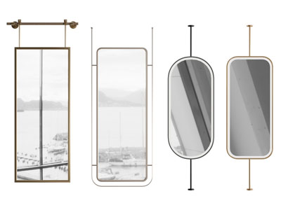现代装饰镜子 穿衣镜 墙饰3d模型 现代装饰镜子 穿衣镜 墙饰