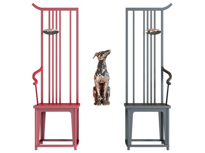 新中式休闲椅子