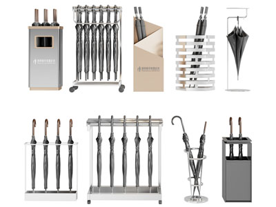 现代雨伞收纳架 生活用品3d模型 现代雨伞收纳架 生活用品