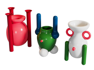 现代陶艺器皿 摆件组合3d模型 现代陶艺器皿 摆件组合