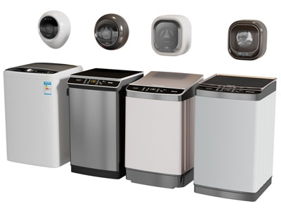 现代洗衣机3d模型 现代洗衣机