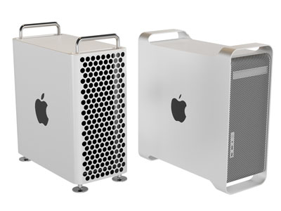 现代苹果电脑主机3d模型 现代苹果电脑主机