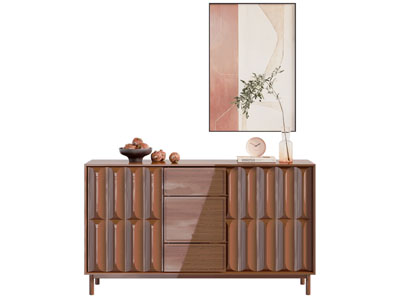 现代玄关柜 边柜3d模型 现代玄关柜 边柜