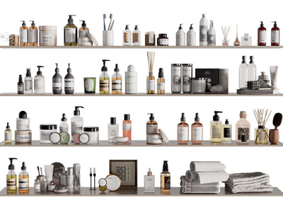 现代香薰 洗护用品 卫浴小件