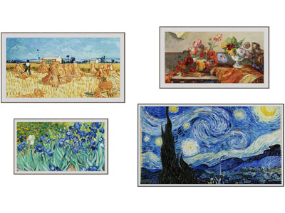 现代装饰挂画3d模型 现代装饰挂画