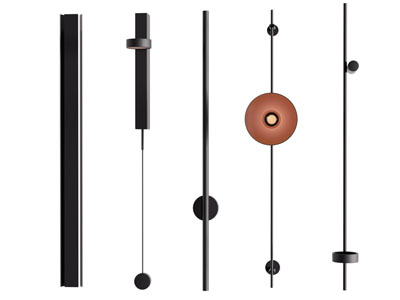 现代壁灯3d模型 现代壁灯