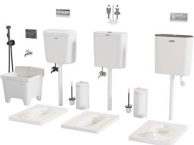 现代抽水马桶 蹲便池 拖把池 卫浴小件