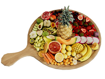 现代水果食物 坚果