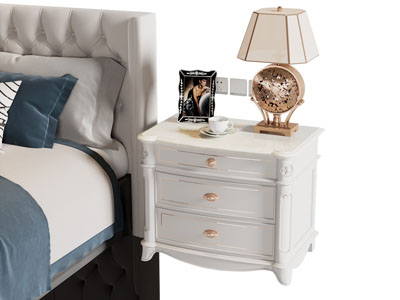 简欧床头柜