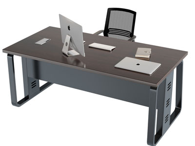 现代书桌椅组合3d模型 现代书桌椅组合