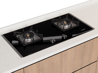 现代燃气灶 厨房电器3d模型 现代燃气灶 厨房电器