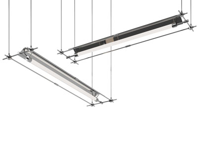 现代一字型吊灯3d模型 现代一字型吊灯