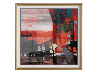 现代轻奢装饰挂画3d模型 现代轻奢装饰挂画