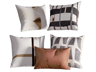 现代方形靠垫抱枕3d模型 现代方形靠垫抱枕