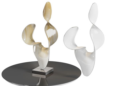 现代工艺品摆件组合3d模型 现代工艺品摆件组合