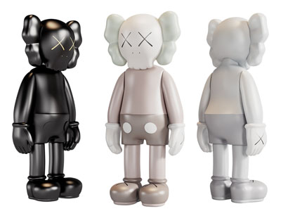 现代Kaws公仔 雕塑雕刻3d模型 现代Kaws公仔 雕塑雕刻