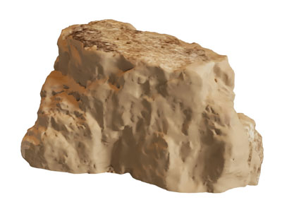 现代泥土堆 岩石 石块 石头