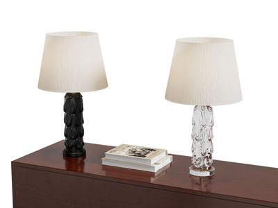 现代玻璃灯柱台灯3d模型 现代玻璃灯柱台灯