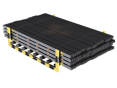 现代钢材 工字钢 建筑构件