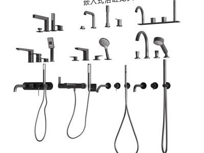 现代淋浴花洒 水龙头