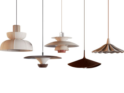 现代吊灯3d模型 现代吊灯