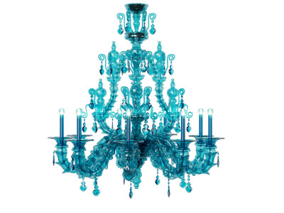 欧式水晶吊灯3d模型 欧式水晶吊灯