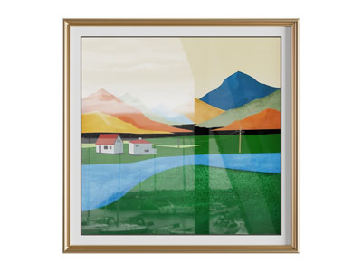 现代轻奢装饰挂画3d模型 现代轻奢装饰挂画