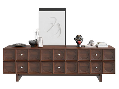 现代中古风电视柜