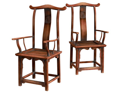 新中式实木扶手椅子 休闲椅子