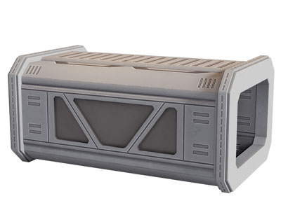 现代科幻走廊 科幻胶囊 太空胶囊3d模型 现代科幻走廊 科幻胶囊 太空胶囊