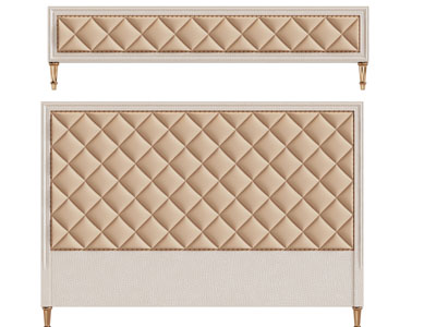 新古典软包床头