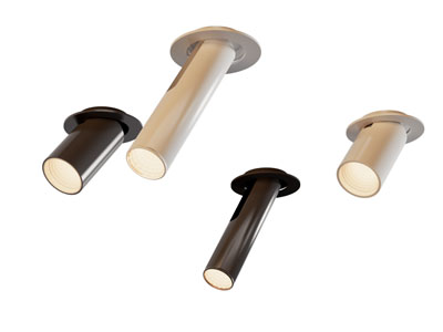 现代轻奢筒灯射灯3d模型 现代轻奢筒灯射灯