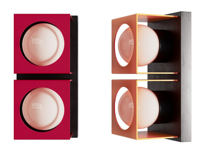 现代多巴胺壁灯3d模型 现代多巴胺壁灯