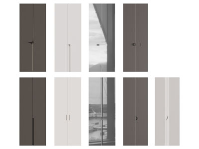 现代衣柜 柜门3d模型 现代衣柜 柜门