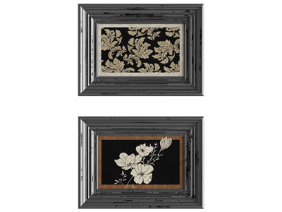 法式装饰挂画3d模型 法式装饰挂画