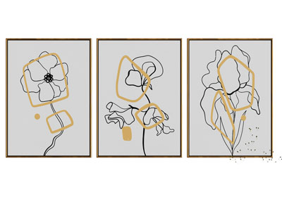 现代装饰挂画3d模型 现代装饰挂画