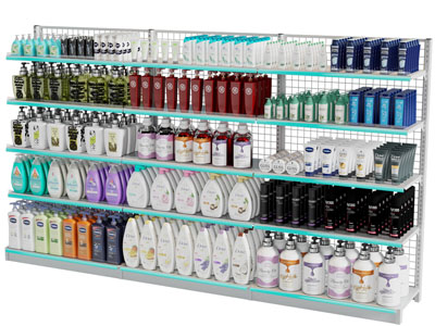 现代生活用品货架 展柜