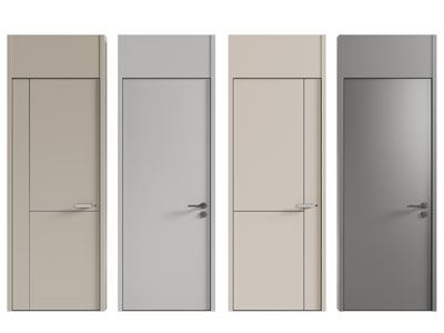 现代木门 房门 平开门