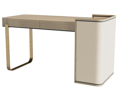 现代书桌3d模型 现代书桌