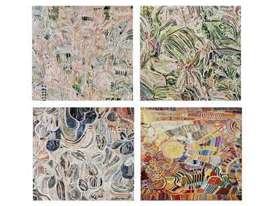 现代抽象装饰挂画3d模型 现代抽象装饰挂画