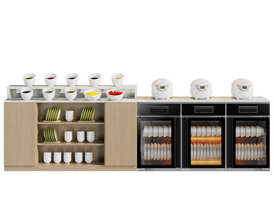 现代餐边柜 调料台