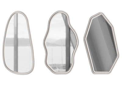 现代装饰镜子 墙饰挂件3d模型 现代装饰镜子 墙饰挂件