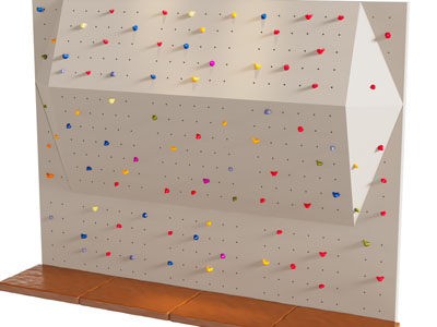 现代攀岩墙 游乐设备3d模型 现代攀岩墙 游乐设备