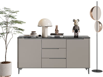 现代玄关柜 边柜3d模型 现代玄关柜 边柜